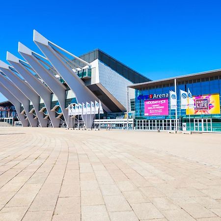 "Creamlovers" Super Zentrale Ferienwohnung Hbf-Messe-Buergerweide-Citygate-Ovb Arena Brémai repülőtér Kültér fotó